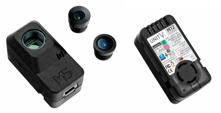 M5Stack UnitV2 M12 with Cameras M5Stack UnitV2 M12 with Cameras